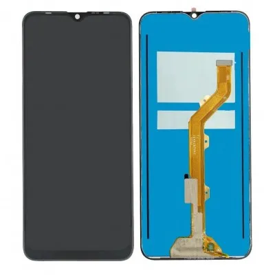 LCD with Touch Screen for Infinix Hot 8 - Grey (display glass combo folder) by Sparestream