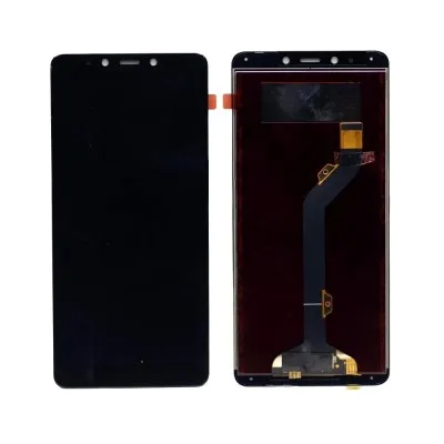 LCD with Touch Screen for Infinix Note 5 - Black (display glass combo folder) by Sparestream