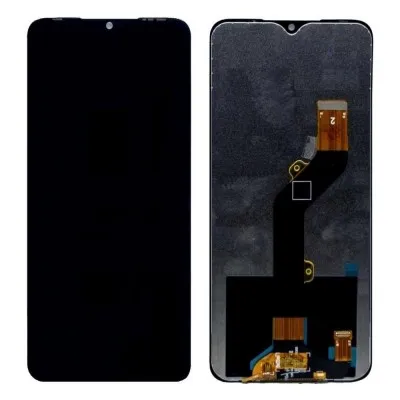 LCD with Touch Screen for Infinix Hot 10S - Black (display glass combo folder) by Sparestream