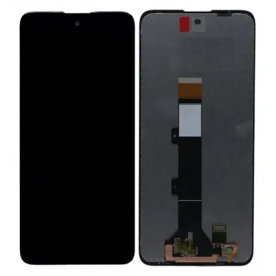 LCD with Touch Screen for Motorola Moto E32s - Silver (display glass combo folder) by Sparestream