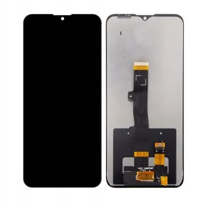 LCD with Touch Screen for Motorola Moto E7 Power - Black (display glass combo folder) by Sparestream