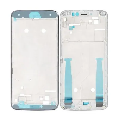 LCD Frame Middle Chassis for Motorola Moto E4 Plus - White by Sparestream