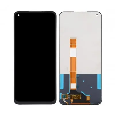 LCD with Touch Screen for Oppo A52 - Blue (display glass combo folder)