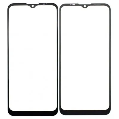 Front Glass for Motorola Moto E7 Plus - Black by Sparestream
