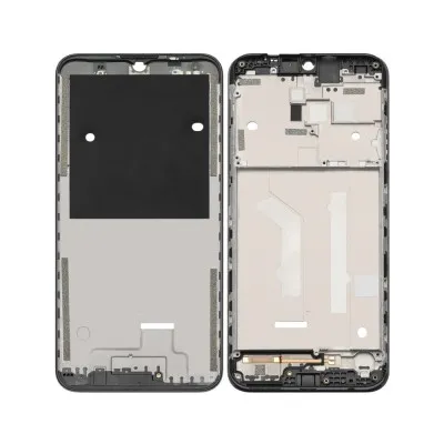 LCD Frame Middle Chassis for Motorola Moto E7 Plus - Black by Sparestream