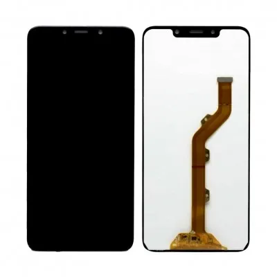 LCD with Touch Screen for Infinix Hot 7 - Gold (display glass combo folder) by Sparestream
