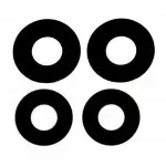 Camera Lens for Motorola Edge 50 Pro Black by Sparestream