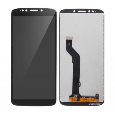LCD with Touch Screen for Motorola Moto E5 Plus - Black (display glass combo folder) by Sparestream