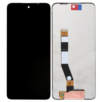 LCD with Touch Screen for Motorola Moto G32 - Silver (display glass combo folder) by Sparestream