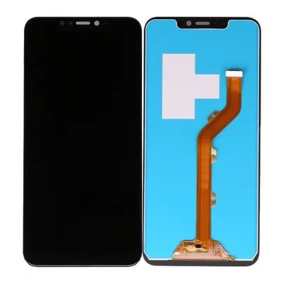 LCD with Touch Screen for Infinix Hot S3X - Black (display glass combo folder) by Sparestream