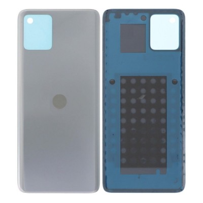 Back Panel Cover for Motorola Moto G32 - Silver by Sparestream