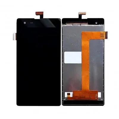 LCD with Touch Screen for Infinix Hot 2 - White (display glass combo folder) by Sparestream