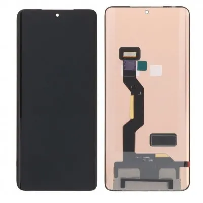LCD with Touch Screen for Motorola Edge 50 Fusion - Black (display glass combo folder) by Sparestream