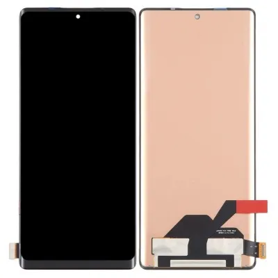 LCD with Touch Screen for Infinix Zero 30 5G - White (display glass combo folder) by Sparestream
