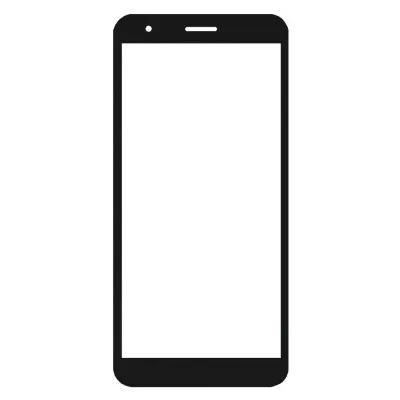 Front Glass for Itel A27 - Blue by Sparestream