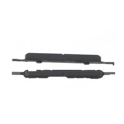 Volume Side Button Outer for Motorola Moto G72 Black - Plastic Key by Sparestream