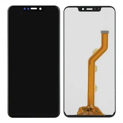 LCD with Touch Screen for Infinix Hot 6X Red by Sparestream