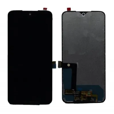 LCD with Touch Screen for Motorola Moto G7 - White (display glass combo folder) by Sparestream