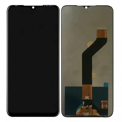 LCD with Touch Screen for Infinix Hot 12 Pro - Black (display glass combo folder) by Sparestream