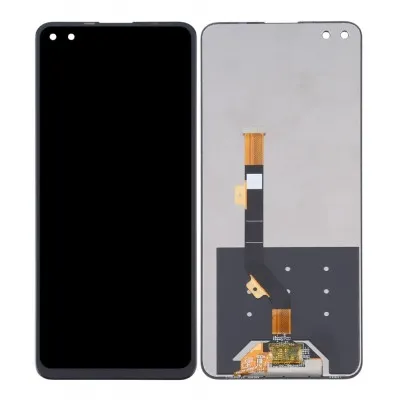 LCD with Touch Screen for Infinix Zero 8i - Silver (display glass combo folder) by Sparestream