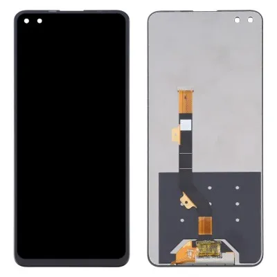 LCD with Touch Screen for Infinix Zero 8 - Black (display glass combo folder) by Sparestream