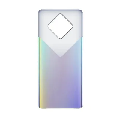 Back Panel Cover for Infinix Zero 8i - Silver by Sparestream