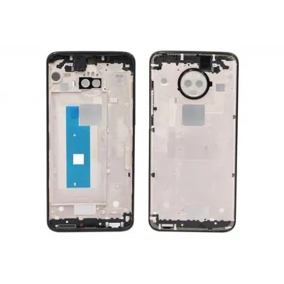 LCD Frame Middle Chassis for Motorola Moto G7 Plus - Red by Sparestream