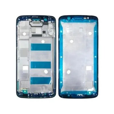 LCD Frame Middle Chassis for Motorola Moto G6 Plus - Black by Sparestream
