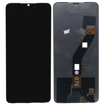 LCD with Touch Screen for Itel P55 5G - Blue (display glass combo folder) By Sparestream