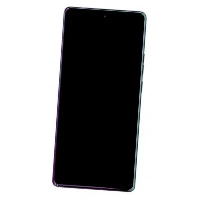 LCD Frame Middle Chassis for Motorola Moto X40 - Blue by Sparestream
