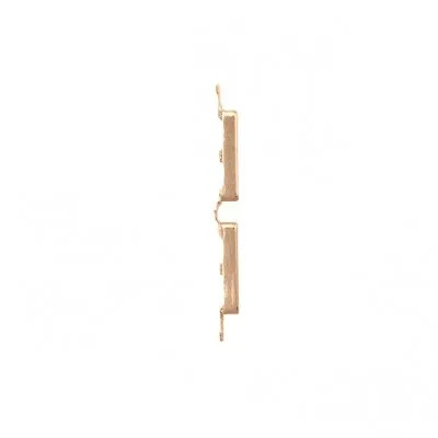 Volume Side Button Outer for Motorola Moto G5 Plus Gold - Plastic Key by Sparestream