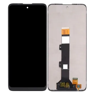 LCD with Touch Screen for Motorola Moto E40 - Grey (display glass combo folder) by Sparestream