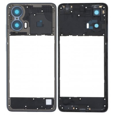 Middle Frame Ring Only for Motorola Moto G24 Power Black by Sparestream