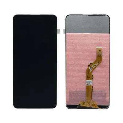 LCD with Touch Screen for Infinix S5 Pro - White (display glass combo folder) by Sparestream