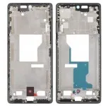 LCD Frame Middle Chassis Motorola Moto G24 Power Blue Silver by Sparestream