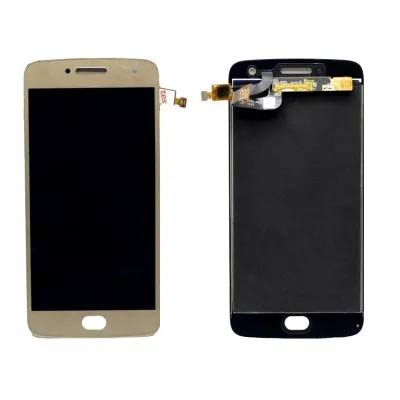 LCD with Touch Screen for Moto G5 Plus 32GB - Gold (display glass combo folder) by Sparestream
