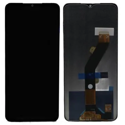 LCD with Touch Screen for Itel P40 - Black (display glass combo folder) By Sparestream