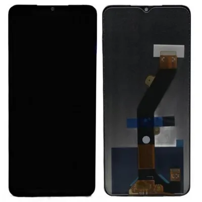 LCD with Touch Screen for Itel P40 - Gold (display glass combo folder) By Sparestream