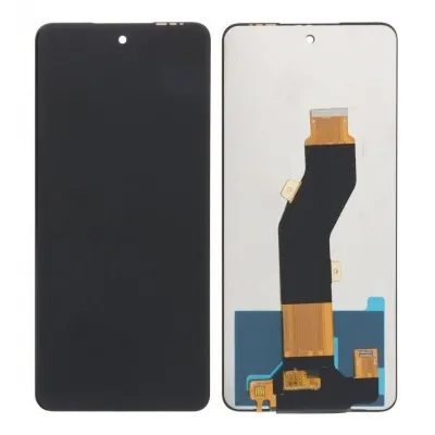 LCD with Touch Screen for Infinix Smart 8 - Blue (display glass combo folder) by Sparestream