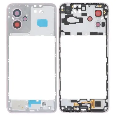 Middle Frame Ring Only for Motorola Moto G14 White by Sparestream