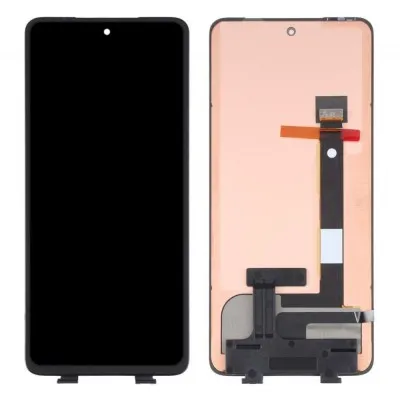 LCD with Touch Screen for Motorola Moto G82 5G - White (display glass combo folder) by Sparestream