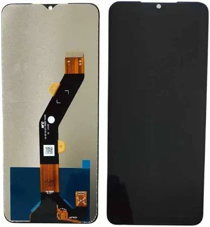 LCD with Touch Screen for Itel A60S - Black (display glass combo folder) By Sparestream