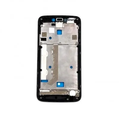 LCD Frame Middle Chassis for Motorola Moto C - Cherry by Sparestream