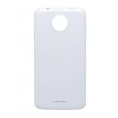 Back Panel Cover for Motorola Moto C - White by Sparestream