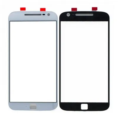 Front Glass for Moto G4 Plus 32GB - White by Sparestream