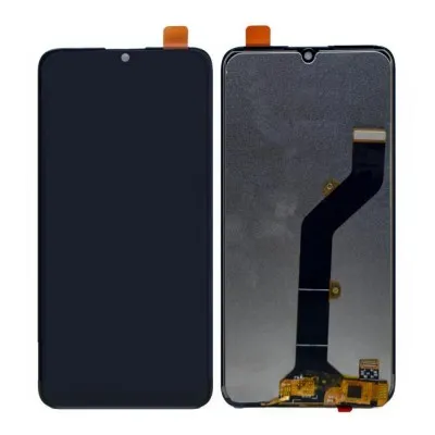 LCD with Touch Screen for Itel A48 - Purple (display glass combo folder) By Sparestream