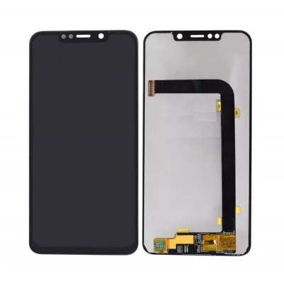 LCD with Touch Screen for Motorola One Power P30 - XT1942 - Black (display glass combo folder) by Sparestream
