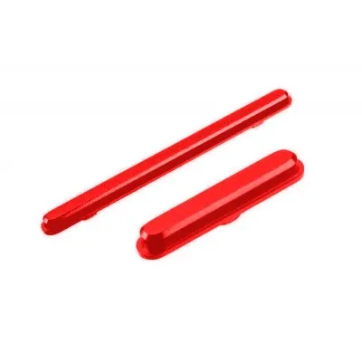 Volume Side Button Outer for Infinix Note 5 Stylus Red - Plastic Key by Sparestream