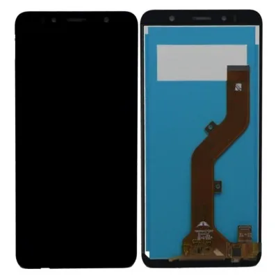LCD with Touch Screen for Itel A47 - Black (display glass combo folder) by Sparestream