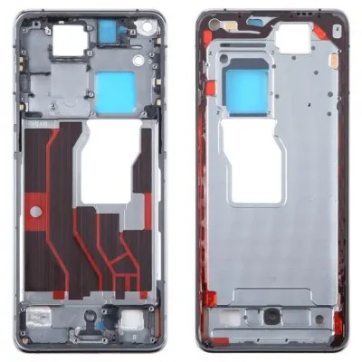LCD Frame Middle Chassis for Oppo Find X3 5G - Black by Sparestream